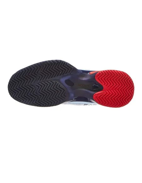 Lacoste Ultra Ac Weiss Rot 45M136394F | Ofertas De Padel